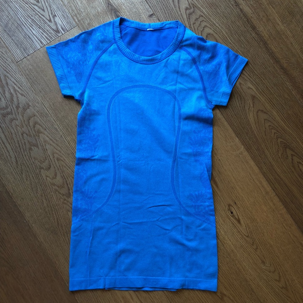 Lululemon “Swiftly Tech” Running Top with Floral